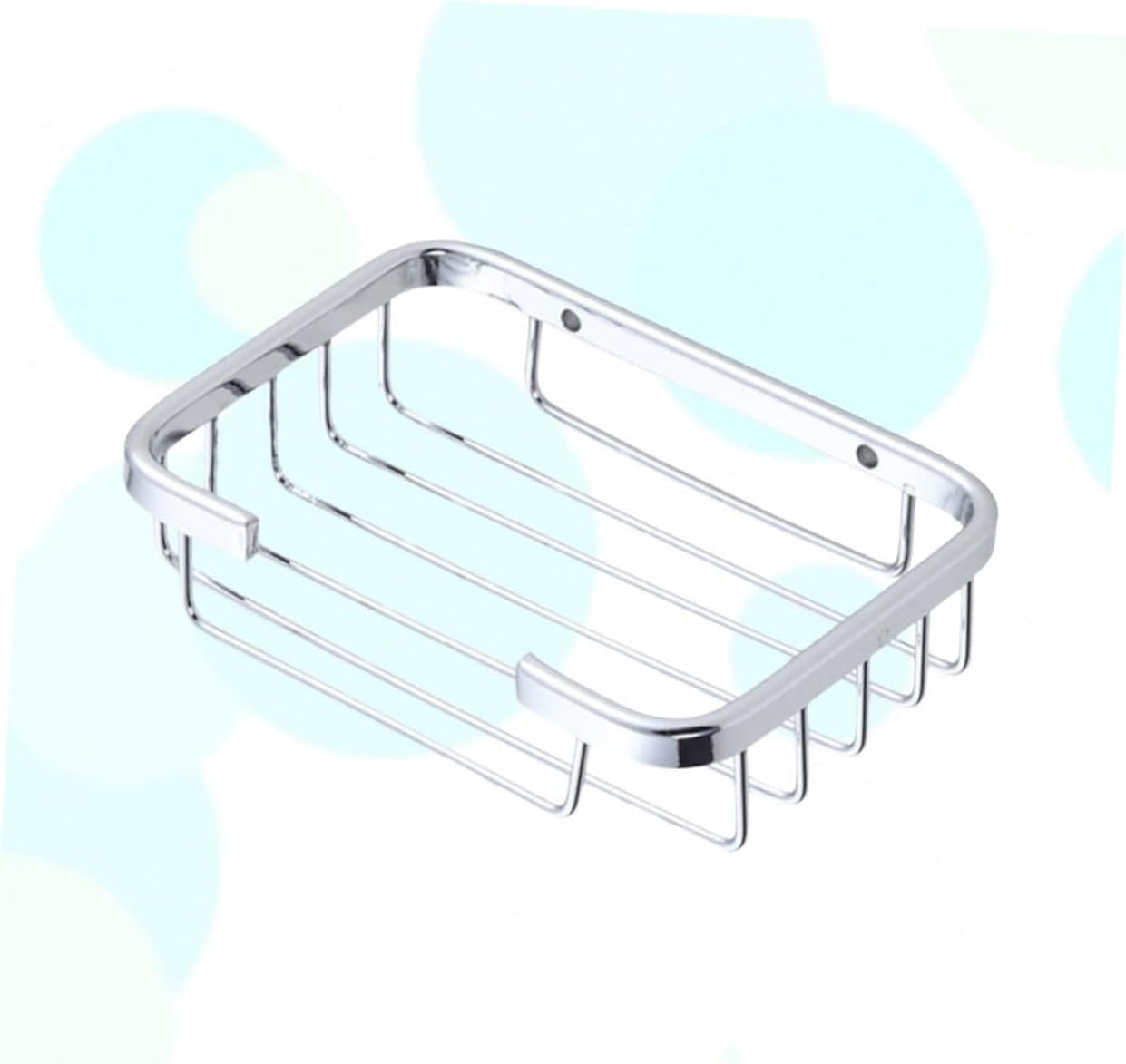 Modern Brushed Aluminum Soap Holder Organizer