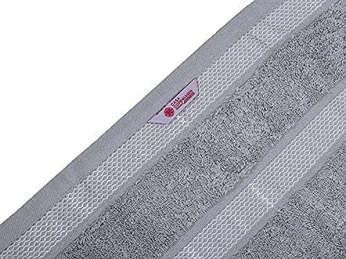 CASA COPENHAGEN Grey Violet Turkish Towel Set 6 Piece