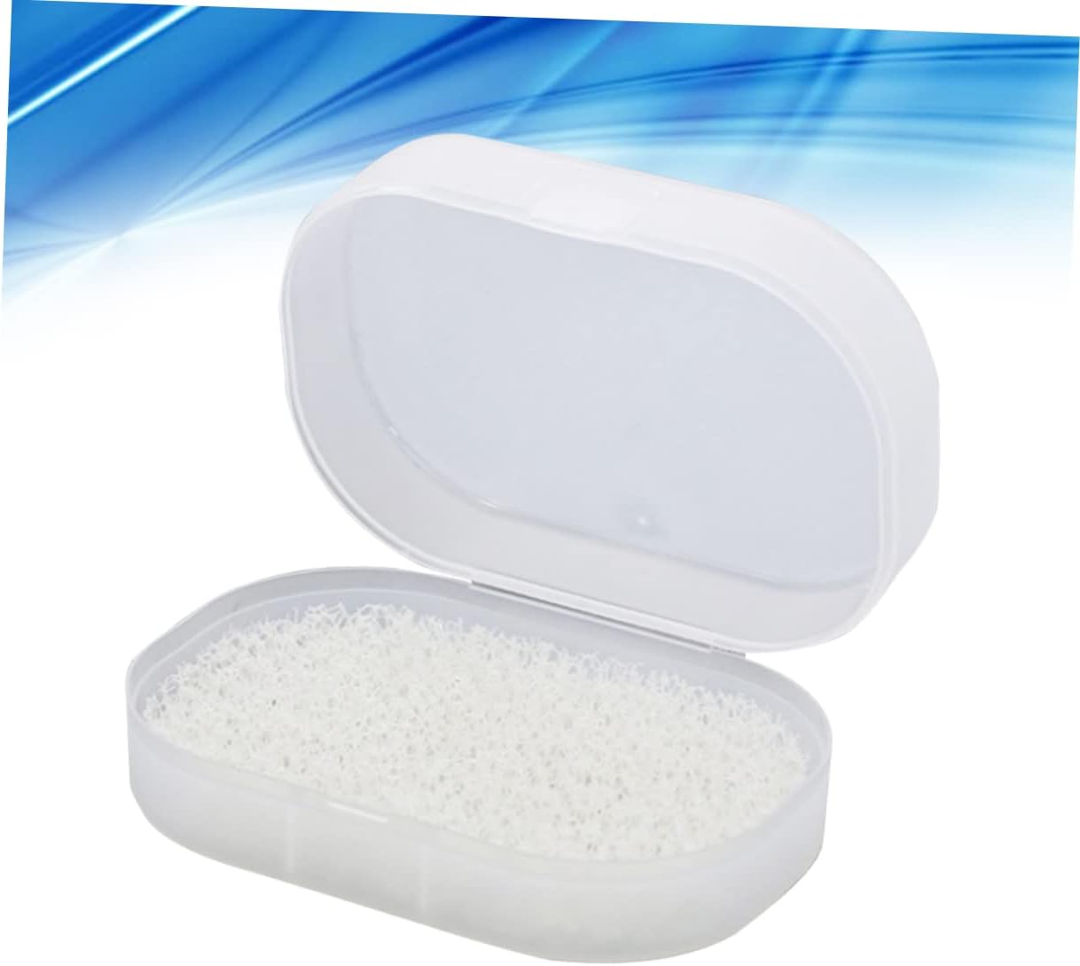 Beatifufu Plastic Soap Dish Waterproof Anti-Slip Holder