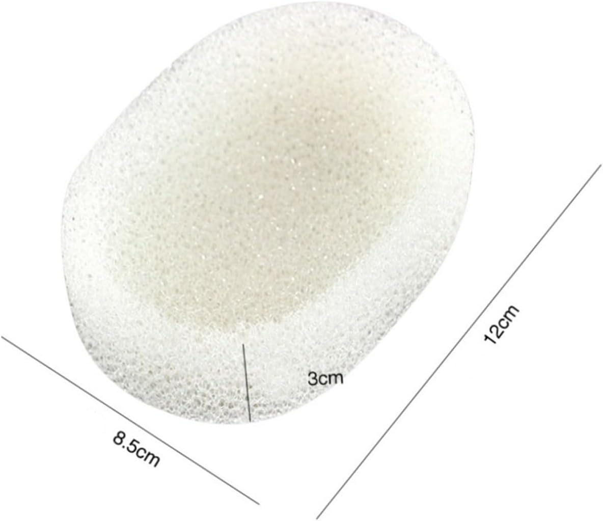 Healifty 4Pcs Draining Sponge Soap Dishes