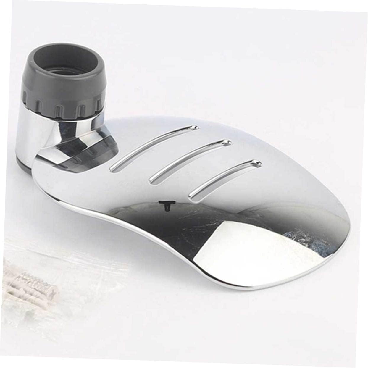 WOONEKY Bar Soap Dish Wall Mount Drain Strip Holder