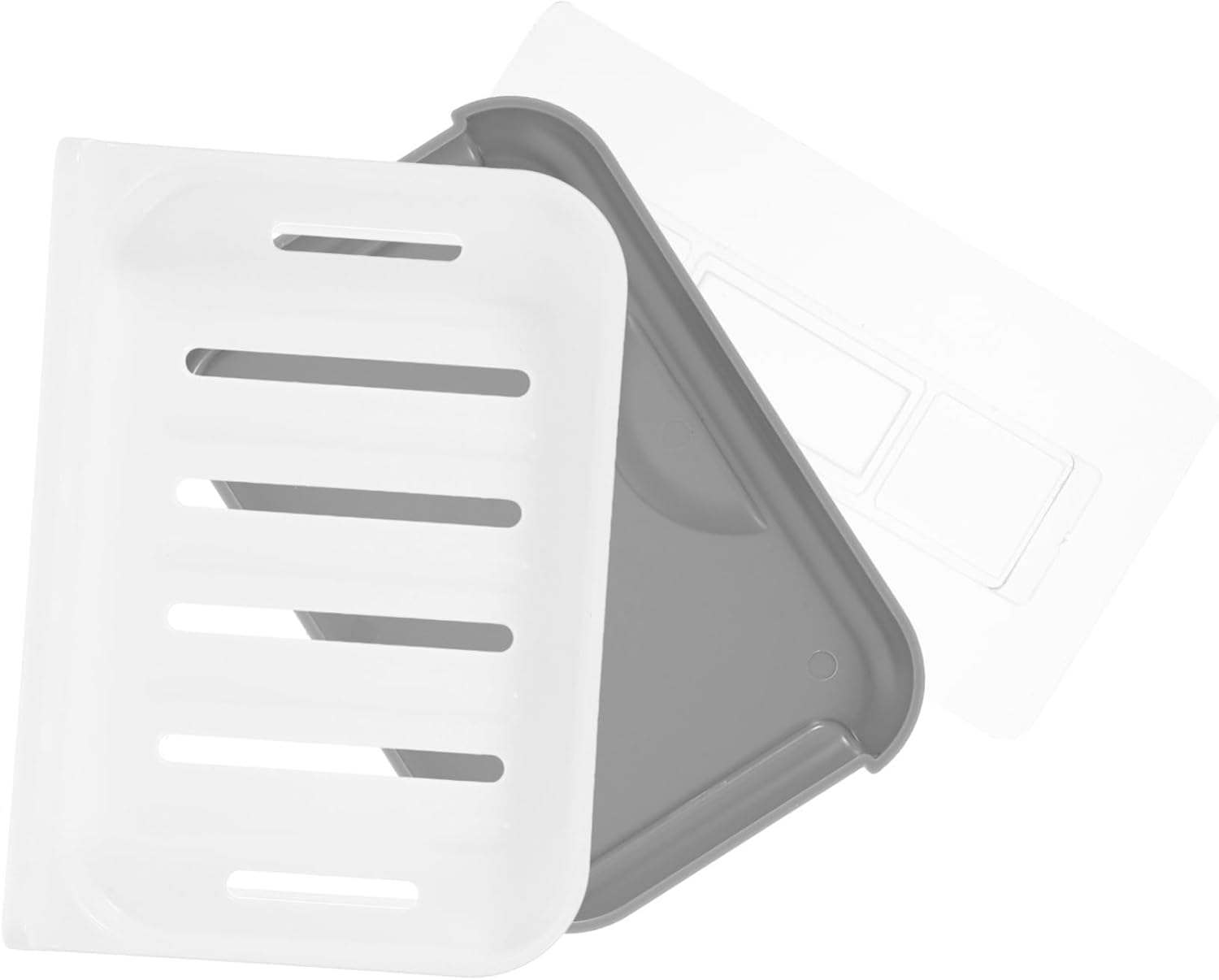 PRETYZOOM Wall Mounted Soap Dish with Drainage