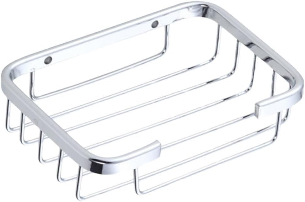 Hoement Wall Mount Soap Holder Modern Aluminum Design
