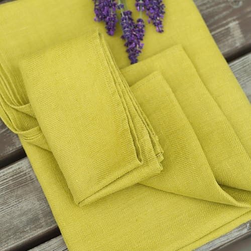 LinenMe Citrine Towel Set 2 Bath Towels 2 Hand Towels