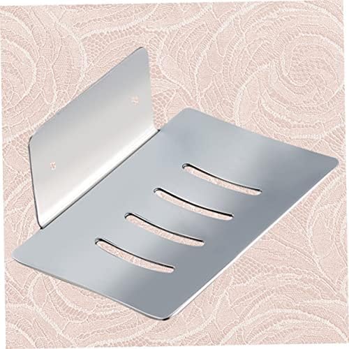 HOOTNEE Wall Mount Soap Holder Stainless Steel Draining Dish