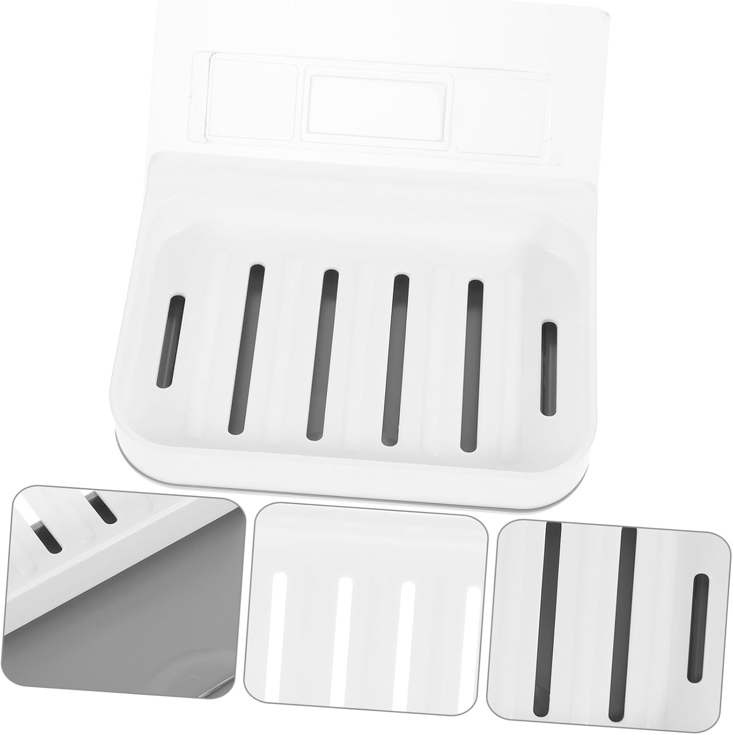 ABOOFAN White Bathroom Soap Dish Fast Dry