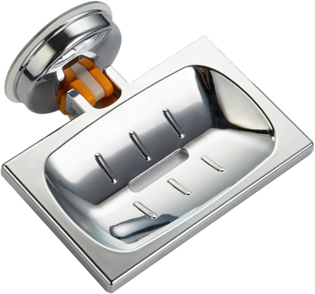 SOLUSTRE Wall Mount Soap Holder with Hollow Carved Design
