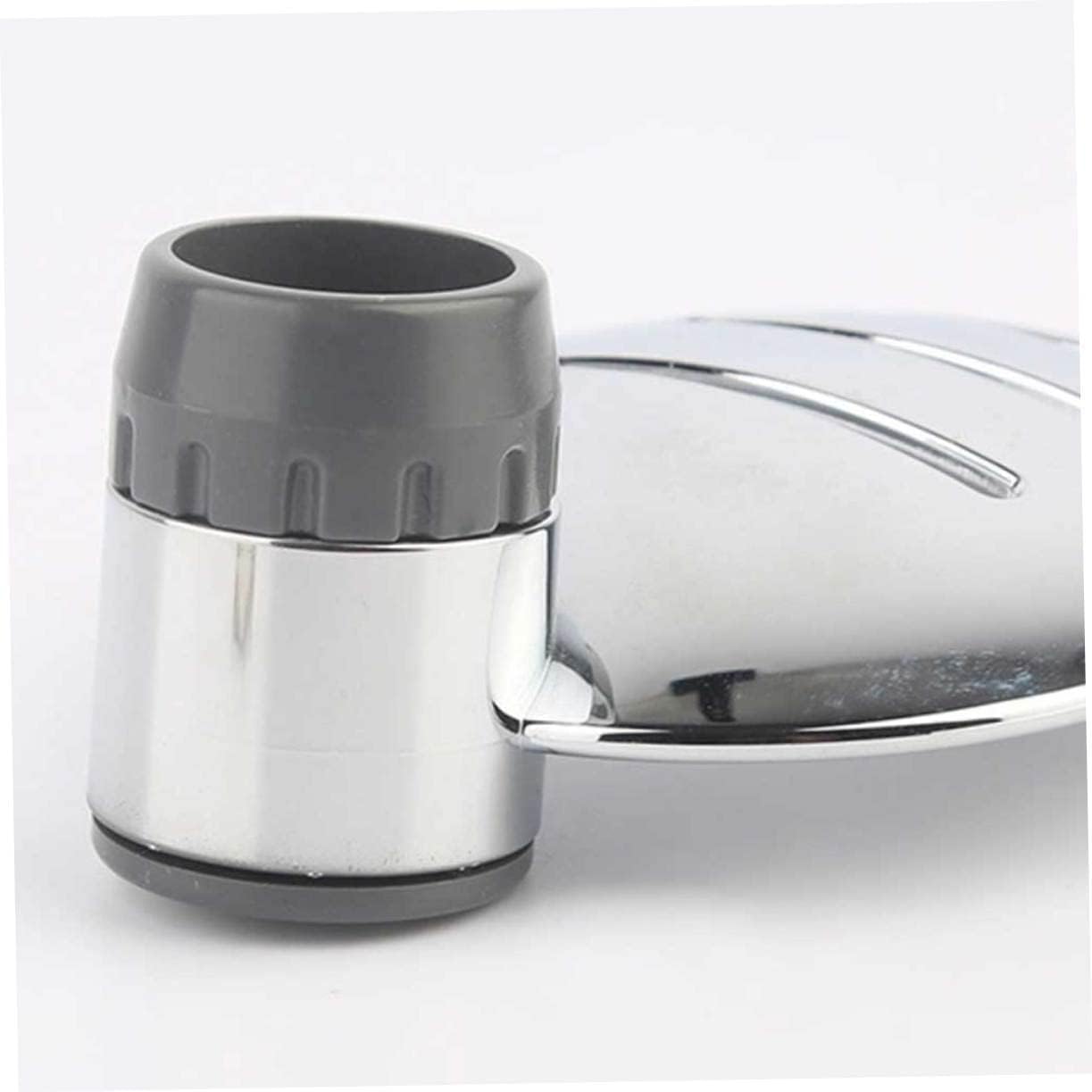 2pcs Silver Soap Holder Drainage for Shower and Bathroom Storage