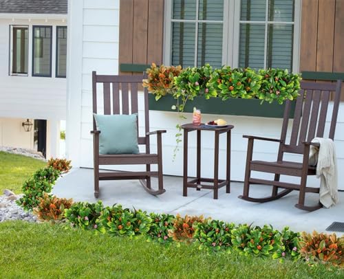 RECUTMS Artificial Ferns Greenery Bushes for Home Decor