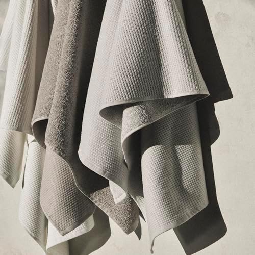 Calvin Klein Bath Towel Set 3-Piece Solid Grey 1