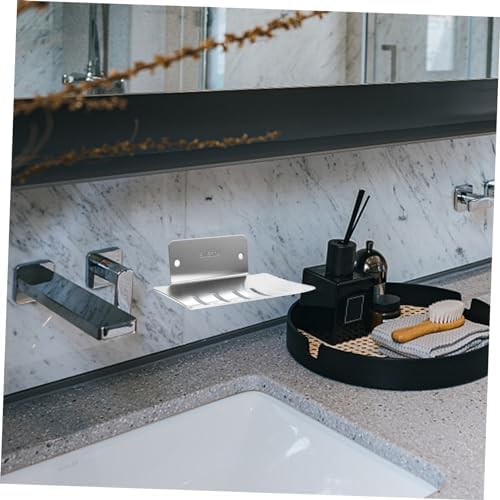 DOITOOL Wall Mounted Soap Holder Silver