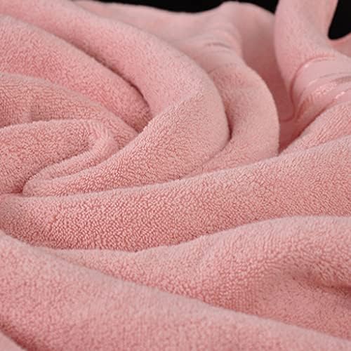 XUEMML Bath Towels Set of 3 - Pink 90x180CM