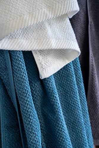 Simpli-Magic Popcorn Textured Towel Set 6PCS Gray