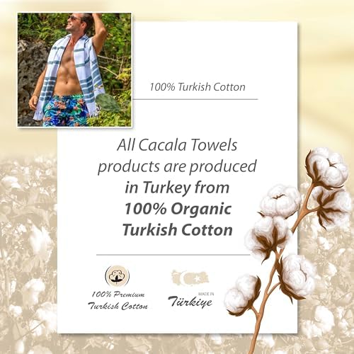 Cacala Turkish Baliksirti Towel 37x70 100 Cotton