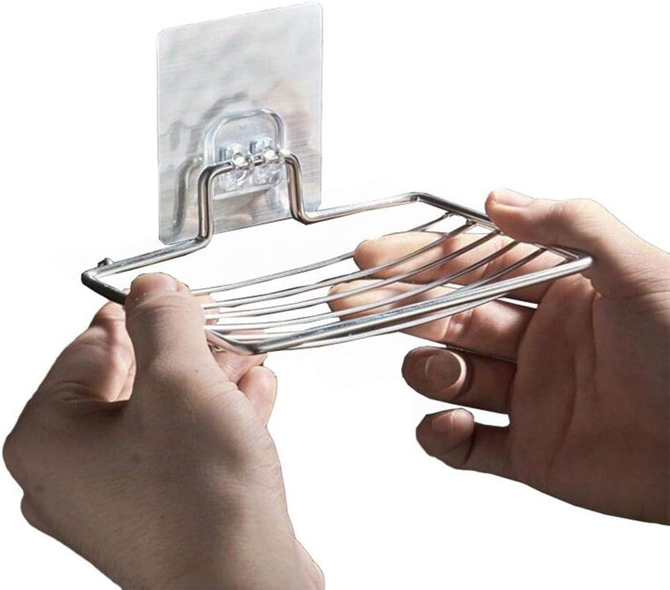 Stainless Steel Self-Adhesive Soap Holder