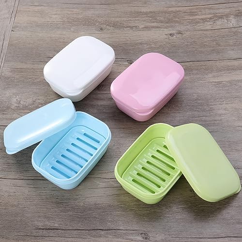 Portable Leakproof Soap Case for Bathroom Shower Travel Outdoor Use