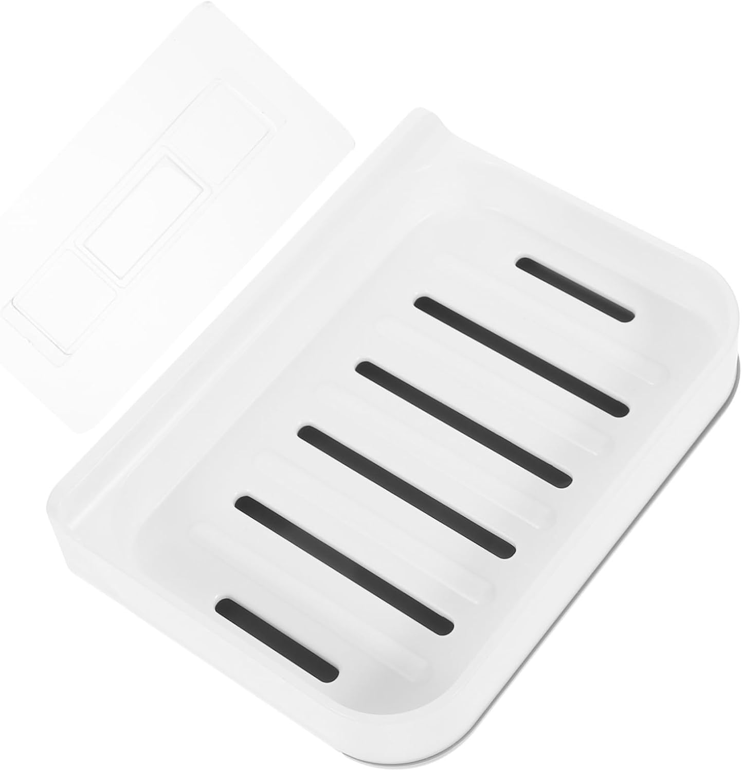LIFKOME Wall Mount Soap Holder Diatomite Absorbent Dish
