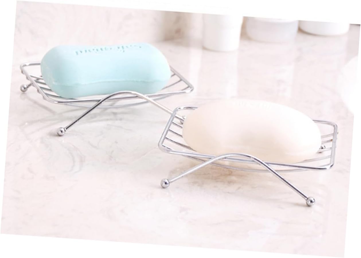 MAGICLULU 1pc Stainless Steel Soap Dish Holder Wall Mount No Drilling