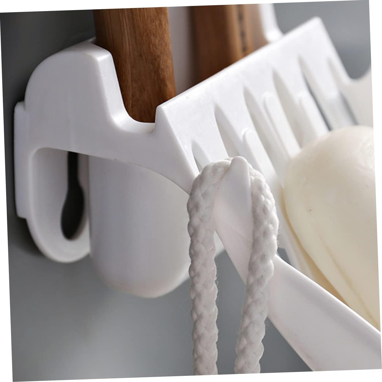 High-Strength Adhesive Wall-Mounted Soap Dish Holder 1