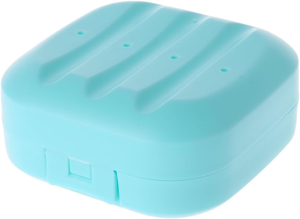 Ozeau Travel Soap Dish Box with Lock