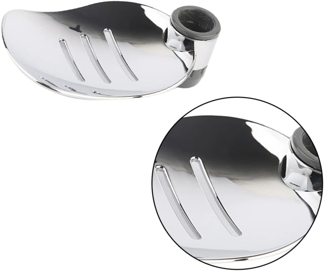 DECHOUS Practical Soap Storage Rack Silver Abs Material