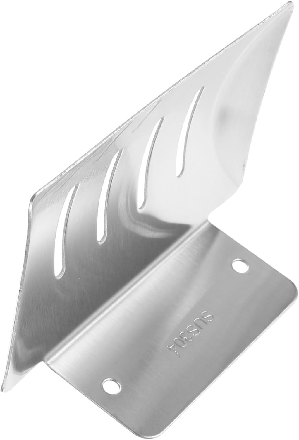 Amosfun Bar Soap Dish Holder Wall-Mounted Drainage Soap Rack Easy Install