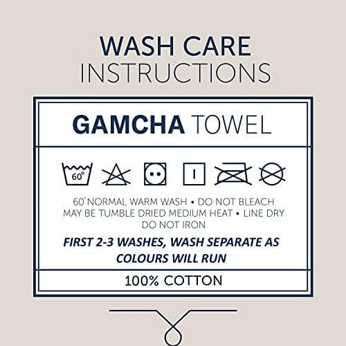 Light Weight Gamcha Bath Towel - Red