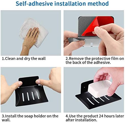 Mczxon Bar Soap Holder for Shower Wall