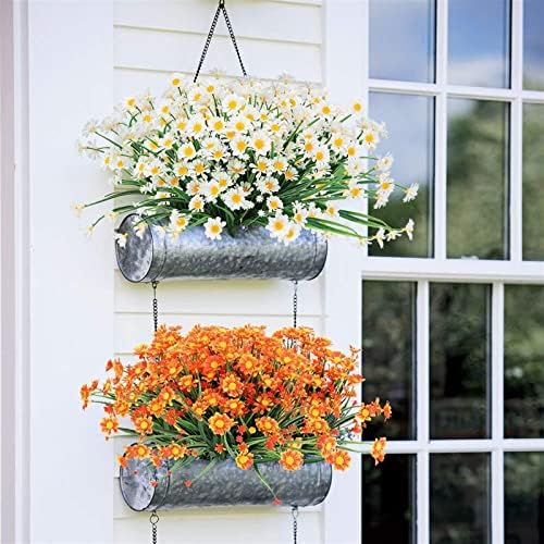 GaRcan Artificial Daisies Flowers UV Resistant Outdoor Decor 1