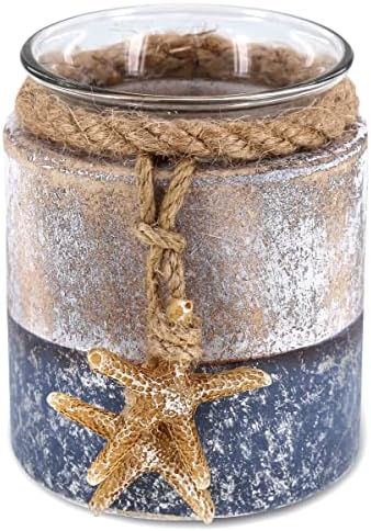 CoTa Global Silver Sea Starfish Candle Holder - Nautical Decor
