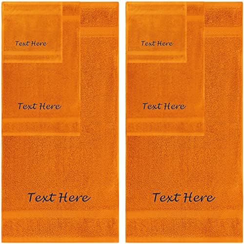 Personalized Passion Towels Set - 6 Pack 1