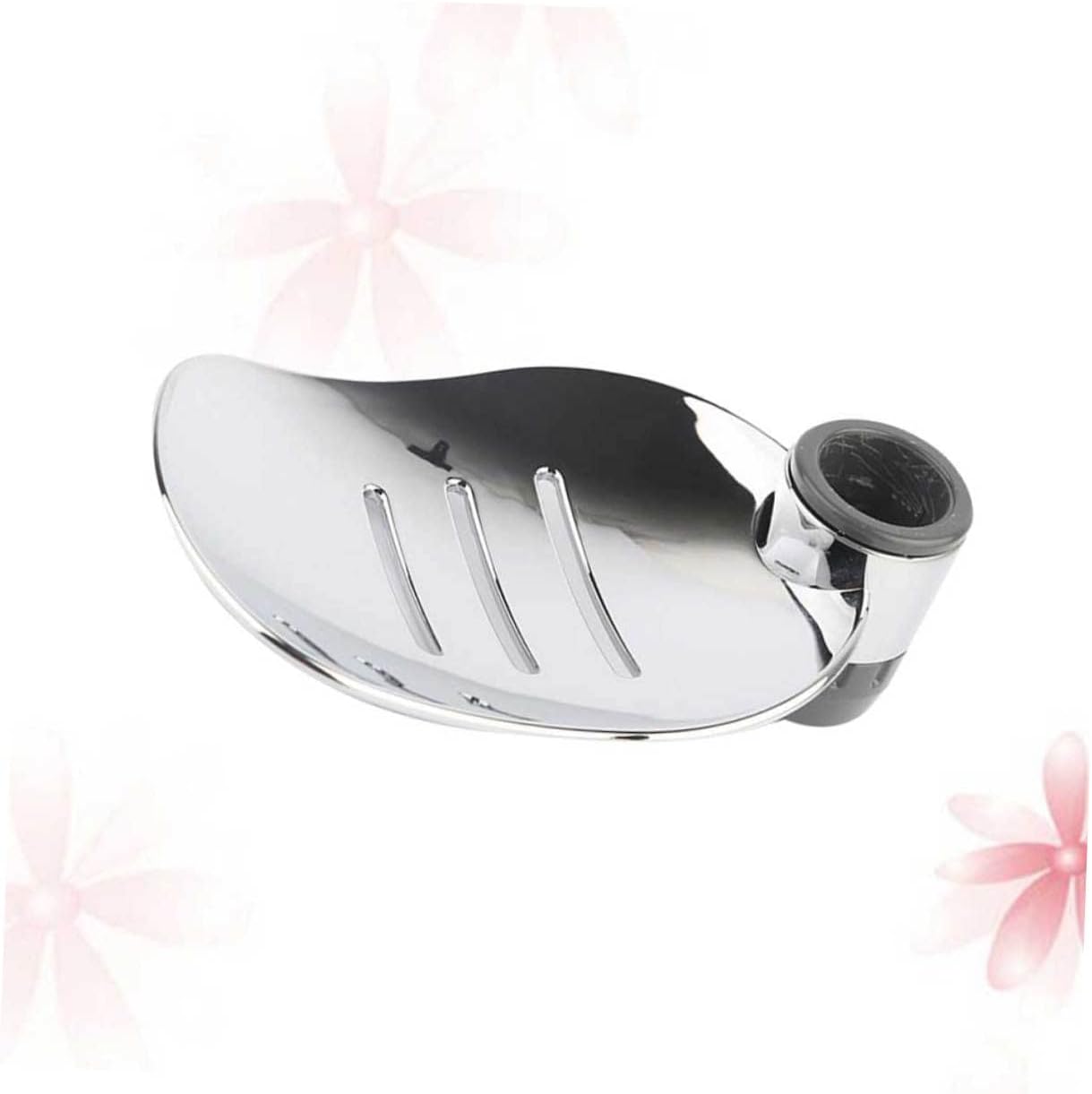 ETHZZLE 2pcs Stainless Steel Soap Holder with Hollow Drain Design