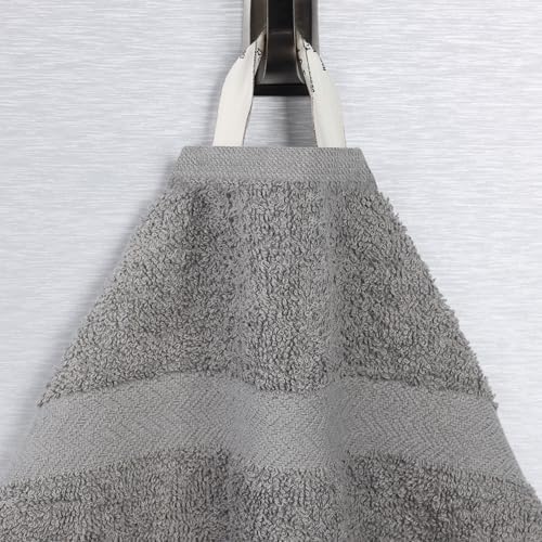 Superior 2-Piece Cotton Bath Sheet Set - Charcoal
