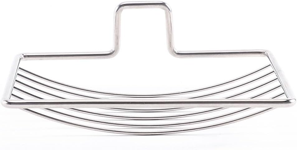 Stainless Steel Suction Soap Holder for Bathroom and Kitchen