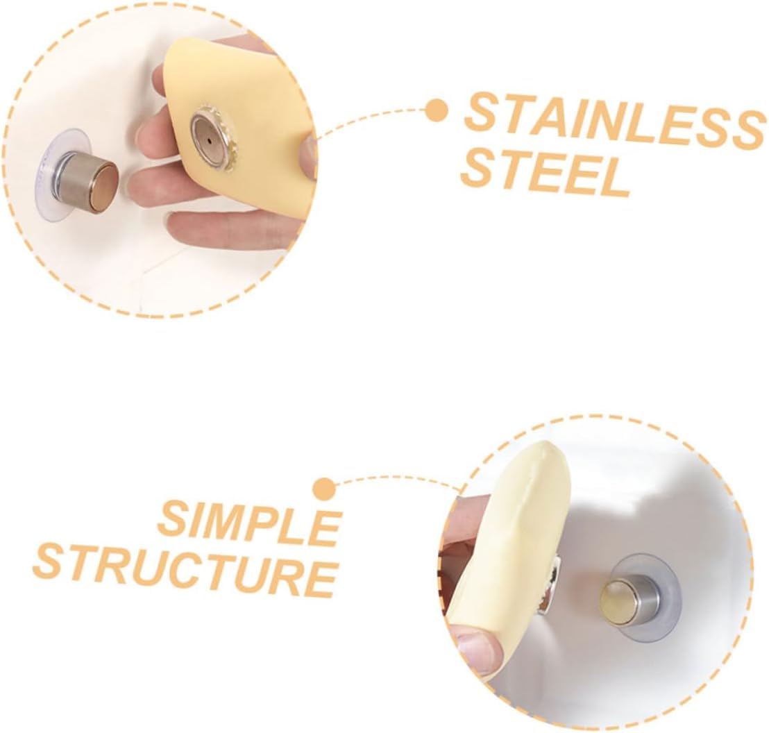 PRETYZOOM Wall Mounted Soap Holder with Magnet Cap