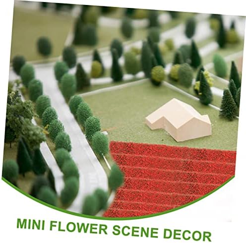 VICASKY 20pcs Miniature Artificial Grass Shrubs Set