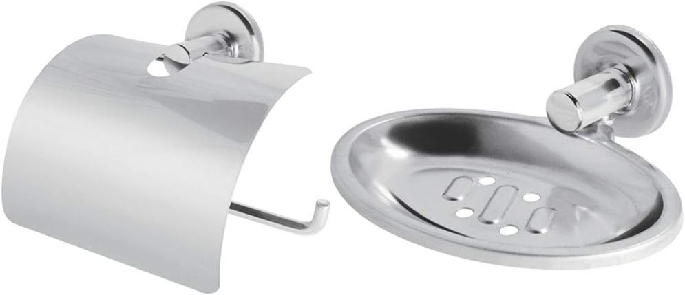 Tanko Shop Bathroom Kit with Double Fixing Soap Dish