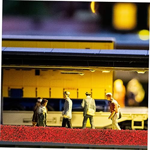 VICASKY 20pcs Miniature Artificial Grass Shrubs Set