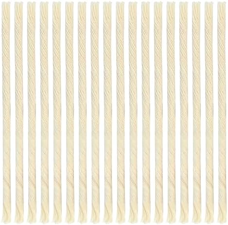 Ner Mitzvah Natural Cotton Smokeless Wicks 50 Count