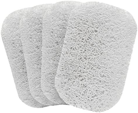 Hesitroad Soap Dish Quick Drainage Lifting Pads 4Pcs