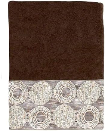 Avanti Linens 3pc Towel Set Soft Absorbent Cotton Galaxy Collection Mocha