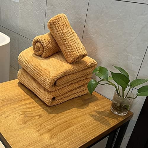 YTYC 29x59 Inch Bath Towel Set of 6 Quick Dry