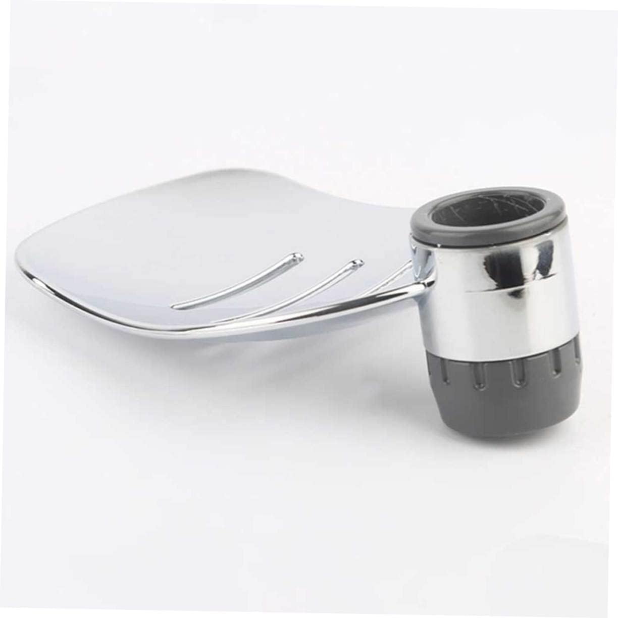 DECHOUS Practical Soap Storage Rack Silver Abs Material