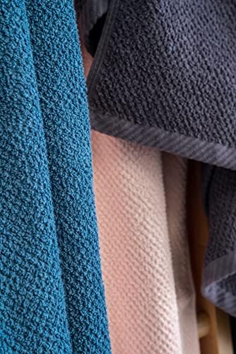 Simpli-Magic Popcorn Textured Towel Set 6PCS Gray