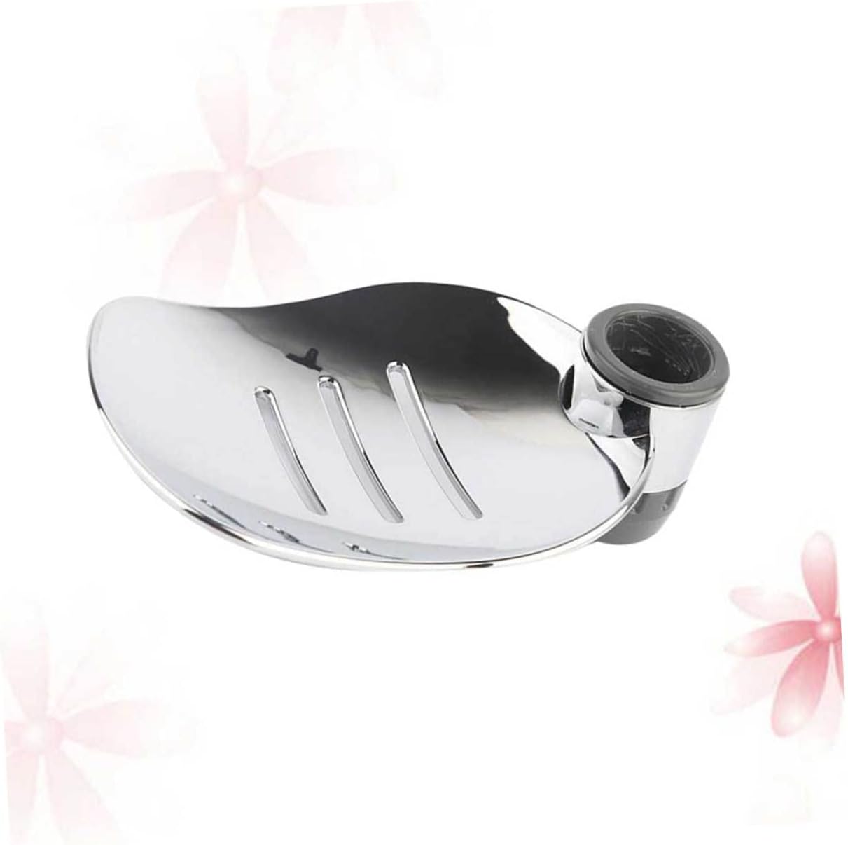 DECHOUS Practical Soap Storage Rack Silver Abs Material