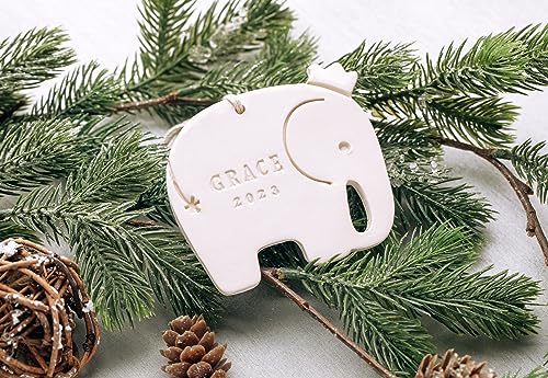 Personalized Babys First Christmas Ornament 2024