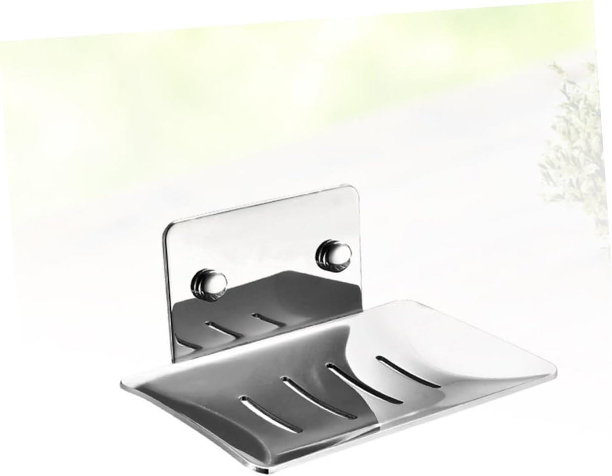 LIFKOME Stainless Steel Soap Dish Wall Mount