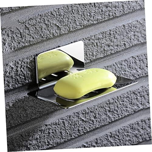 HOOTNEE Wall Mount Soap Holder Stainless Steel Draining Dish