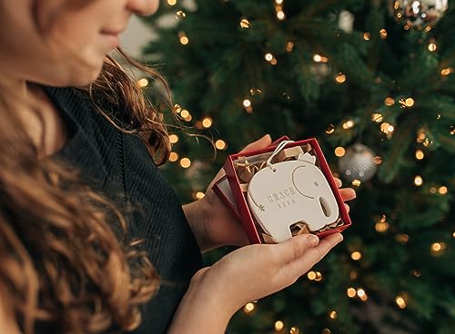 Personalized Babys First Christmas Ornament 2024