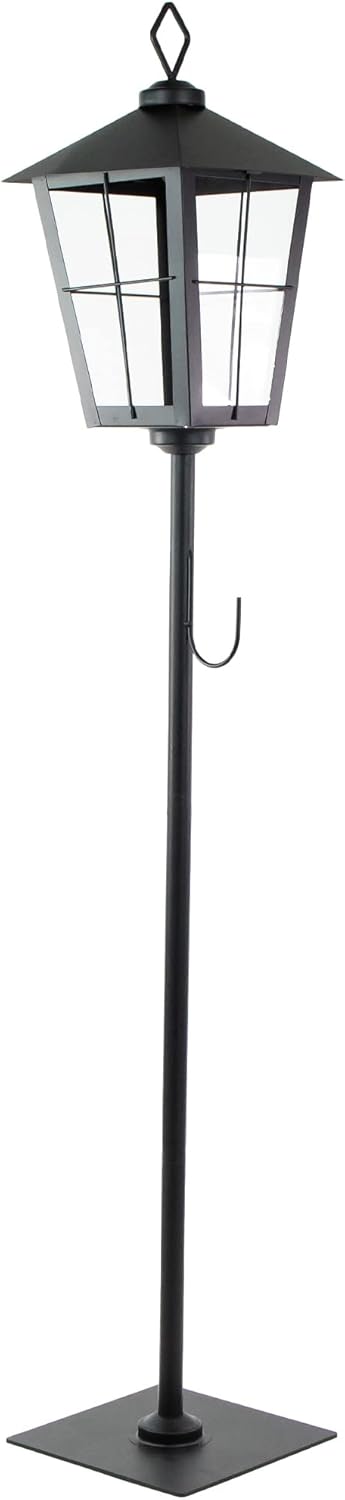 Northlight Decorative Candle Lantern Wreath Holder 4375 Black